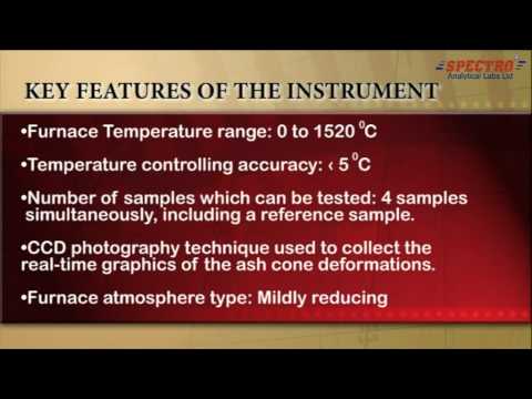 Spectro Ash Fusion Test Service for Coal Industry