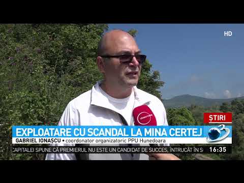 Exploatare cu scandal la mina Certej