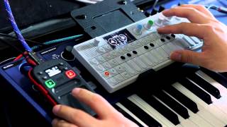 OP-1 with Korg mini KAOSS Pad 2