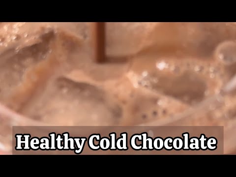 HEALTHY COLD CHOCOLATE Recipe | Healthy Dark Cold Chocolate | @AnjumsFood