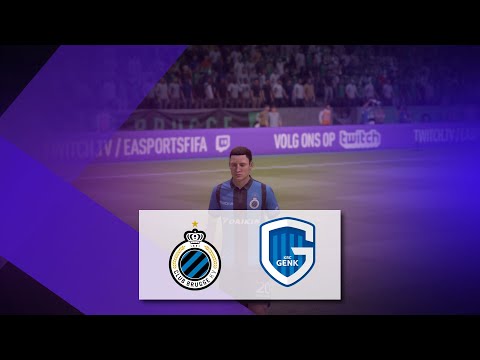 FIFA 19 Proximus ePro League / Club Brugge - KRC Genk / Matchday 11 (NL)