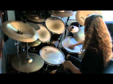 Bobnar Simon - Fast DRUM SOLO Improvisation - 280 BPM