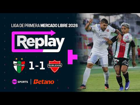 TNT Sports Replay | Palestino 1 - 1 Ñublense | Fecha 1