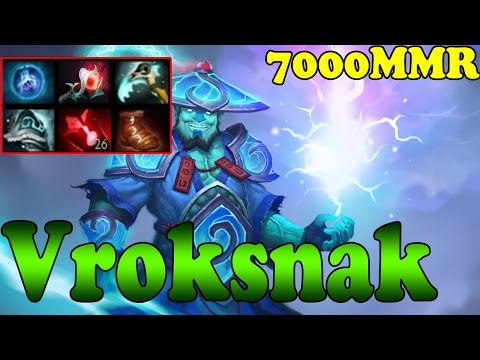 Dota 2 - Vroksnak 7000 MMR Plays Storm Spirit Vol 1 - Ranked Match Gameplay!