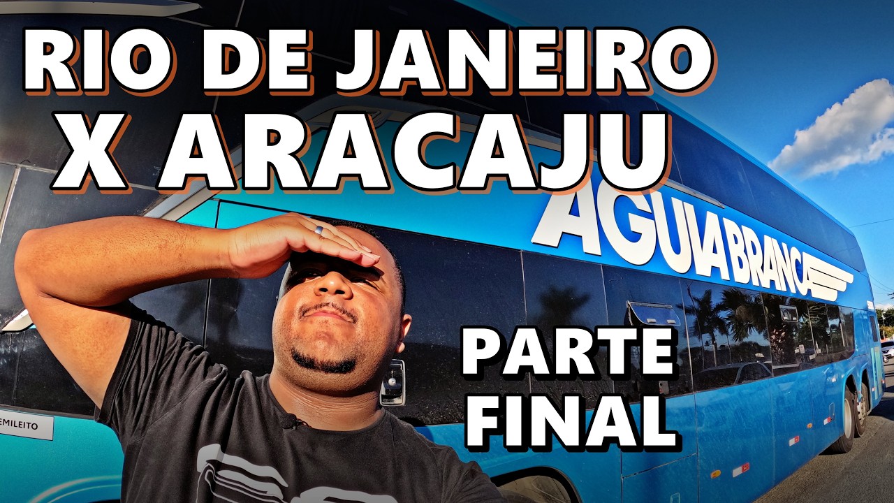 IN THE END DID EVERYTHING WORK OUT?! from RIO DE JANEIRO to ARACAJU on ÁGUIA BRANCA (PT:3)