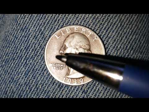 1939-S WASHINGTON QUARTER: 2,628,000 MINTED