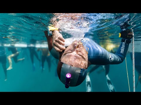 World Record: Arnaud Jerald Free Dives to 122 meters in the Bahamas