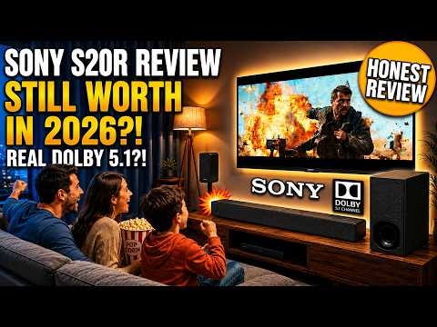 Thumbnail for 🔥Sony HT-S20R 5.1ch Soundbar Review: Still Worth Buying in 2026?? ⚡ Real Surround Sound Test!