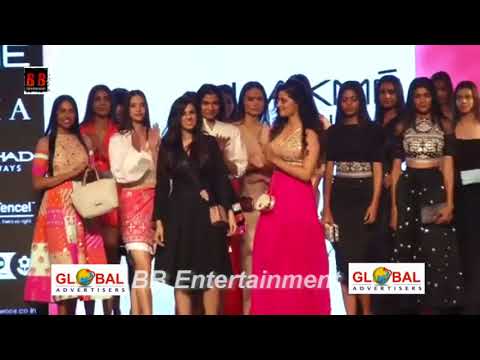 Sayami Kher Showstopper For Designer Nishka Lulla At Lakme Fashion Week 2018