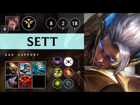 Sett Support vs Pyke - KR Master Patch 25.10