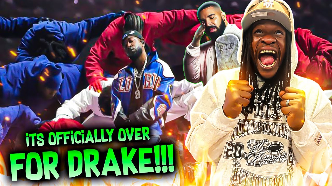 ITS COOKED FOR DRAKE! KENDRICK LAMAR'S SUPER BOWL HALFTIME SHOW! (REACTION)