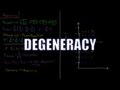 Quantum Chemistry 3.12 - Degeneracy