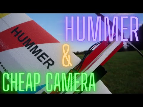 I filmed a Hummer with a cheap camera!!! Value Hobby sub $100 RC Foamie!