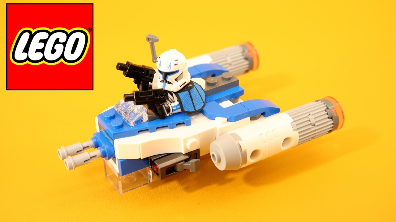 LEGO Star Wars 75391 CAPTAIN REX Y-WING MICROFIGHTER  Speed build / キャプテン・レックス の Yウィングマイクロファイター