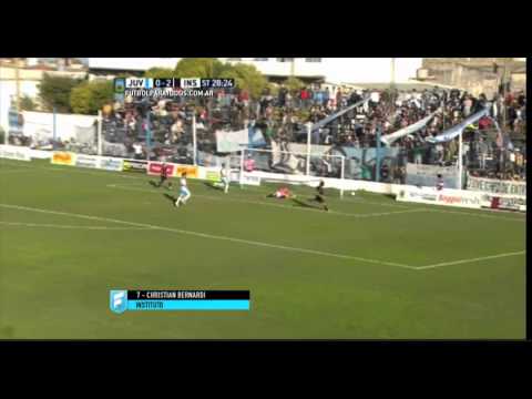 Gol de Bernardi.Juventud U. 0 - Instituto 2. Fecha 14. B Nacional 2015. FPT.