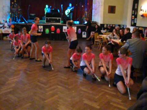 Jarní ples 2017 - mažoretky - předtančení