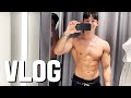 VLOG I 바디프로필 준비 브이로그 (나이키/아르켓 봄쇼핑/류제형설기관 형들만남/다이어트식단준비/태닝시작)