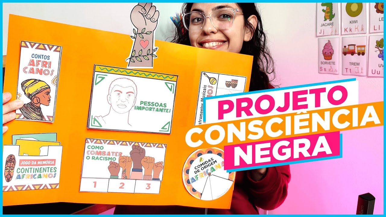 DIA DA CONSCIÊNCIA NEGRA - Projeto completo! Lapbook