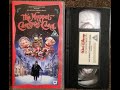 Original VHS Opening And Closing To The Muppets Christmas Carol UK VHS Tape V2