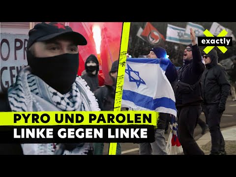 Pro Palästina vs. Pro Israel – Linke im Streit in Leipzig | Doku | exactly