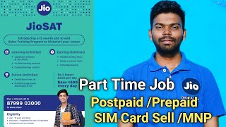 Jio smart trainee /sim card and MNP work