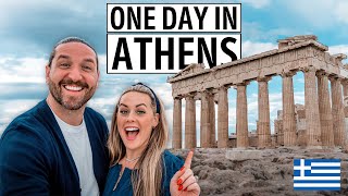 Travel vlog - How to Spend One Day in Athens, Greece - Travel Guide | Top Things to Do, See, & Eat in Athína!