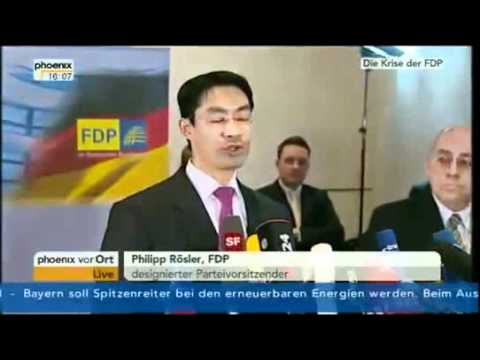 Philipp Rösler - Der Bundesfurzende der FDP