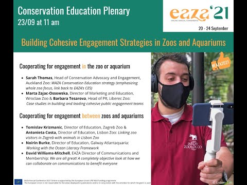 EAZA Online Annual Conference 2021_Conservation education plenary