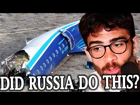 Who Is Truly Behind The Azerbaijan Plane Crash | HasanAbi Reacts