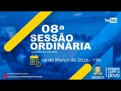 Câmara Municipal de Portelândia-GO está ao vivo!