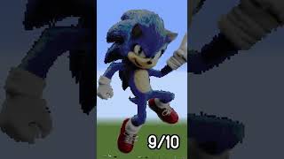 Best Sonic 2 Builds in Minecraft #shorts