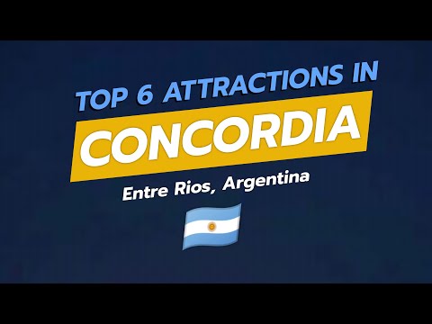 Top 6 Attractions in Concordia, Entre Ríos, Argentina 🇦🇷 | CityGems