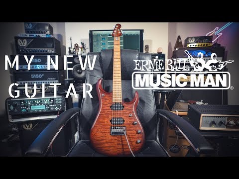 Ernie Ball Music Man JP15 - Translucent Black - Flame Maple Top image 14