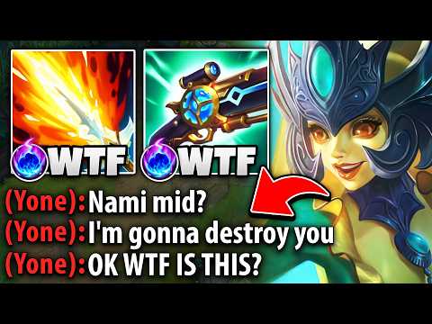 This Yone thought I was trolling with Nami mid... so I had to teach him a lesson