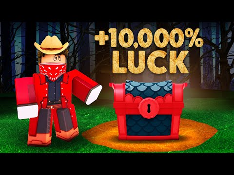 I Have GODLY LUCK in 99 Nights in The Forest!