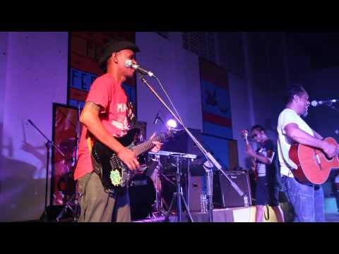 EGO LEMOS AT BAUCAU MUSIC AND PEACE FESTIVAL.
