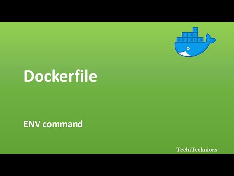Dockerfile for beginners | 5. ENV command in Dockerfile