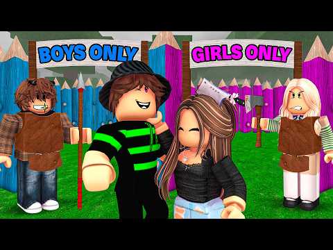 GIRLS BASE Vs BOYS BASE In 99 Nights In The Forest!