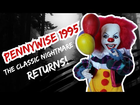 Pennywise 1995: The Classic Nightmare Returns! Repaint! Pennywise 1990 Custom OOAK doll