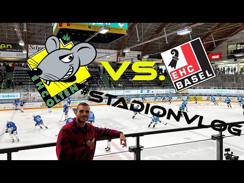 Mein erstes mal Eishockey | #stadionvlog | #ehcOLTEN VS. ehcBASEL