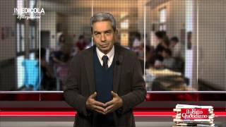 In edicola sul Fatto del 15 dicembre, Padellaro: "La casta e i lecca lecca rimborsati" (14/12/2012)