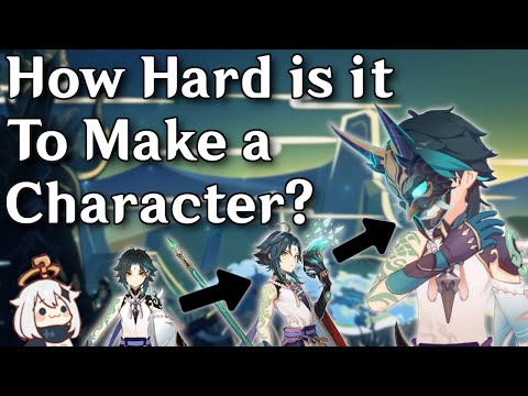 How Much Work Goes Into Creating a Genshin Impact Character? (Revisited)