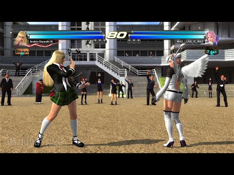 412_3 D Lili y Alisa ( Uchiha x24 ) VS (MAD_LUAN_IS_MAD) Alisa y Lili - Tekken Tag 2 Online