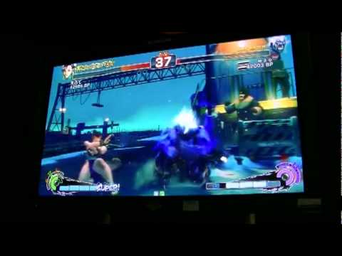 SSF4 AE: wao (Oni) vs efute (Chun-Li)