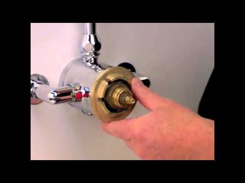 Dual Type Shower Valve Cartridge Exchange Replacement | How To