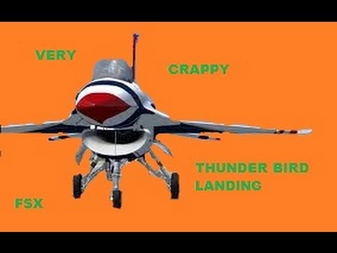 Crappy Thunderbird Landing