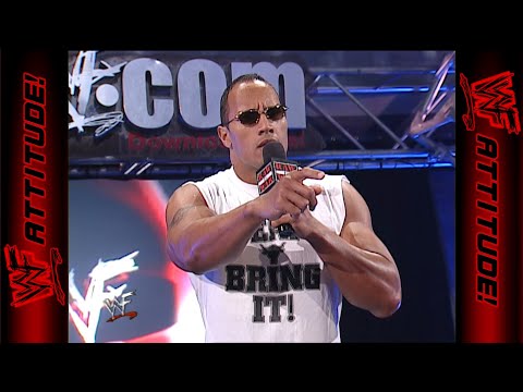 Booker T is gonna take The Rock straight to school | RAW IS WAR (2001)