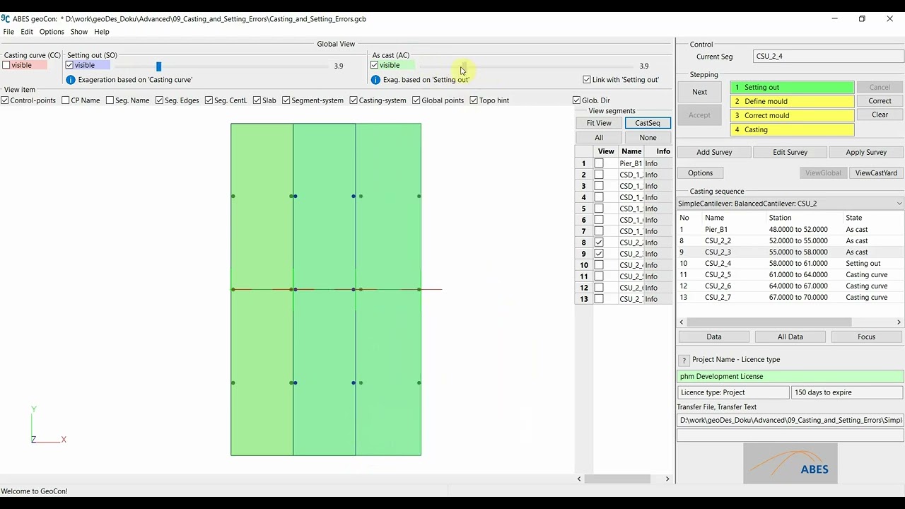 Advanced 09 geoCon - Casting and Setting Errors