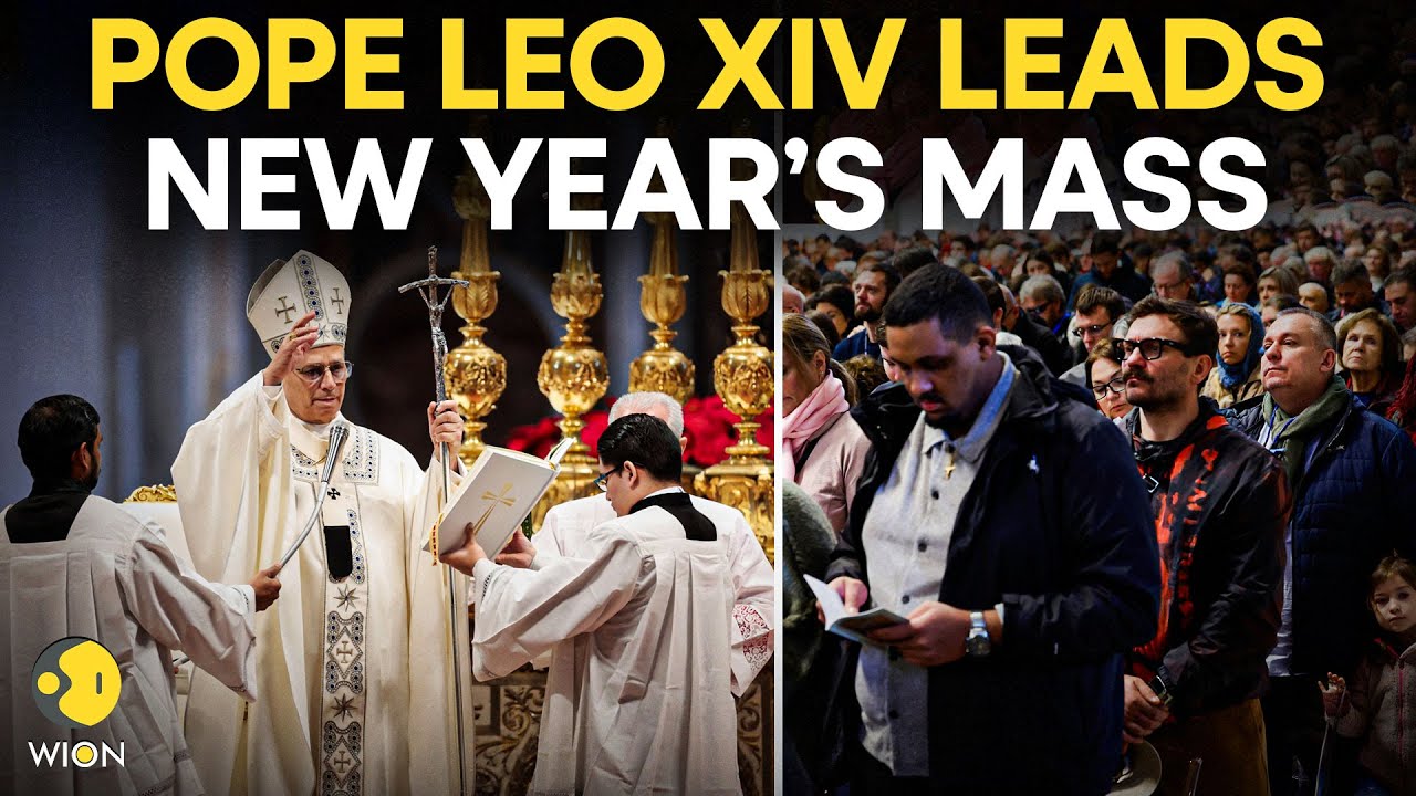 New Year LIVE: Pope Leo XIV Presides Over New Year’s Day Mass, Marks World Day of Peace | WION