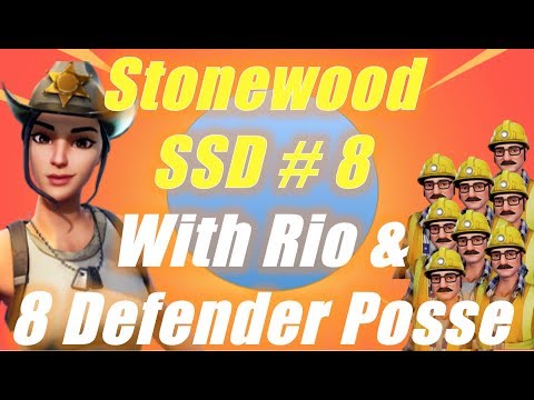StoneWood SSD #8, Solo with Rio and 8 Defenders